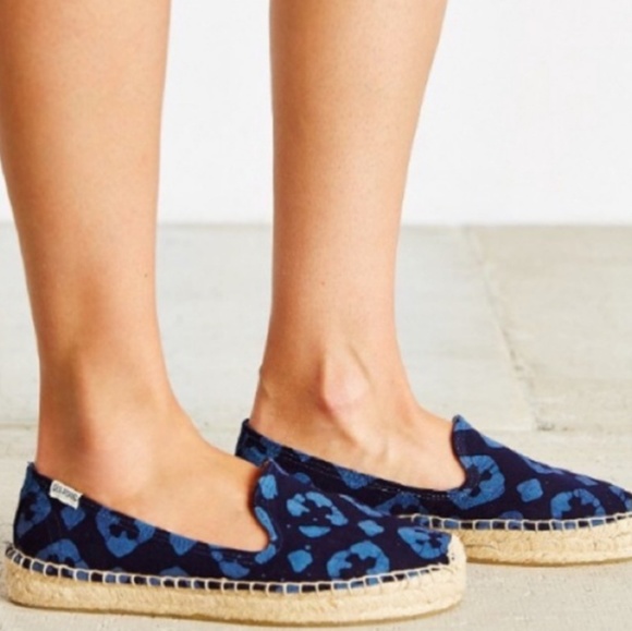 UO-SOLD Soludos Blue Espadrilles sz.7 - Picture 5 of 6